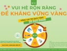 THỂ LỆ CHƯƠNG TRÌNH VUI HÈ RỘN RÀNG - ĐỀ KHÁNG VỮNG VÀNG