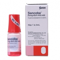 Sancoba (Cyanocobalamin 0.02%) - Thuốc trị mỏi mắt