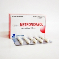 Metronidazol 500mg TW3 hộp 10 vỉ x 10 viên