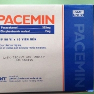 Pacemin Hộp 50 vỉ x 10 viên - Hạ sốt giảm đau
