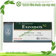 Eszonox 2 mg h*1 vỉ* 10 viên