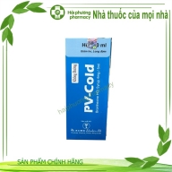 PV-COLD (Bromhexine HCL 4mg/5ml lọ*60ml