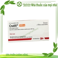 Crutit (clarithromycon 500 mg ) hộp*2 vỉ*10 viên