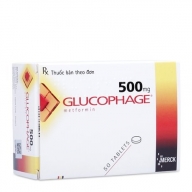 Glucophage 500 mg H*5 vỉ*10 viên