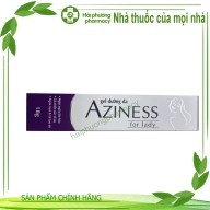 Gel dưỡng da Aziness for lady nam hà tuýp*18g