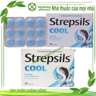 Strepsils cool hộp 24 viên