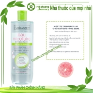 Evoluderm nước tẩy trang dành cho da hỗn hợp nhờn mụn xanh l* 250 ml (427)