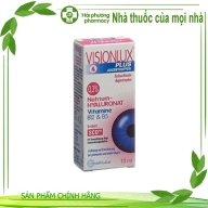 Dung dịch nhỏ mắt Visionlux plus 0.3 % lọ*10 ml