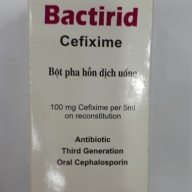 Bactirid siro(cefixime 100mg/5ml) 40ml