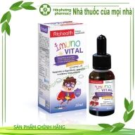 Fitohealth Imuno vital nhỏ giọt bổ sung vitamin,hỗ trợ tăng sức đề kháng lọ*30ml