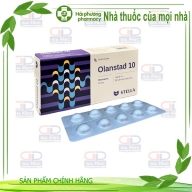 Olanstad 10 Stella ( Olanzapine 10 mg ) hộp*3 vỉ*10 viên