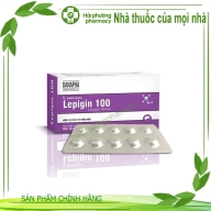 Lepigin 100 ( clozapine 100 mg ) danapha hộp 10 vỉ*10 viên