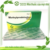 Methylprednisolon 16mg H*10vi*10vien Vidipha mới