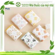 Tấm lót chống thấm xô Muslin Molli KT 50*70 cm (hình ngựa) túi * 1 tấm