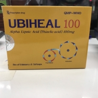 Ubiheal 100mg H* 5vỉ x 6viên - Trị Rối Loạn Cảm Giác Do Đái Tháo Đường