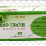 Viên ngậm bảo thanh có đường h* 20 vỉ* 5 viên