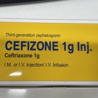 Ceftriaxone 1g (Cefizone) Hàn Quốc