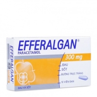 EFFERALGAN 300 Hộp 10 Viên đạn