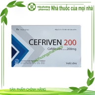 Cefriven 200 ( cefditoren 200 mg) hộp*2 vỉ*10 viên