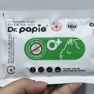 Khăn hạ sốt Dr.papie 0+ gói *5 khăn ( hàng tặng không bán )