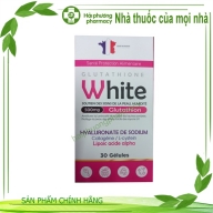 Glutathione White Pháp ( glutathion 500mg,collagene,l-cystein..)lọ*30 viên