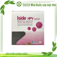 Gel xịt âm đạo ISIDE HPV SPRAY hộp*1 lọ 20 ml kèm 14 đầu xịt