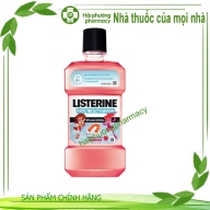 Nước súc miệng cho trẻ em Listerine kids mouthwash hương dâu chai* 250ml