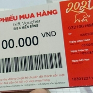 Phiếu siêu thị 100 k