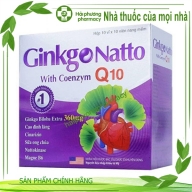 Ginkgo Natto With coenzyme-Q10 H* 10 vỉ* 10 viên nang Abipha_