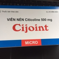 Cijoint 500mg (Citicolin) H 3 vỉ*10 viên (Viên)