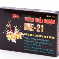 Viên giải rượu ME-21 (Vỉ)