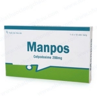 Manpos (cefpodoxime 200mg) H1vi*10vien - 2 (VIên)