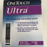 Que thử tiểu đường OneTouch - Ultra h*25 cái