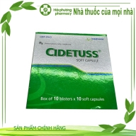 CIDETUSS Imexpharm hộp*10 vỉ*10 viên