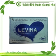 Levina (Vardenafil 20 mg ) điều trị cương dương hộp*1 vỉ *4 viên