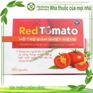 Red Tomato Hỗ trợ Nhiệt miệng Hộp 60 viên