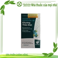 Calcium & magnesium+d3 Khương thảo đan lọ *60 viên