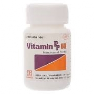 Vitamin pp 50mg - Lọ 100 viên