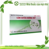 Cảm xuyên Hương VCP hộp*10 vỉ*10 viên