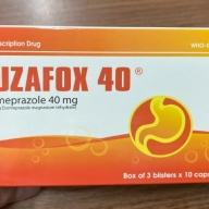 Zuzafox 40 ( esomeprazole 40 mg ) hộp*3 vỉ*10 viên
