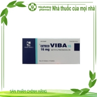 Ceteco VIBA 16 ( methylprednisolon 16 ) hộp *3 vỉ*10 viên