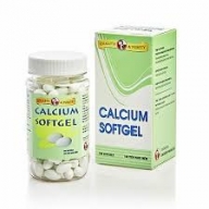 Calcium softgel lọ 100 viên