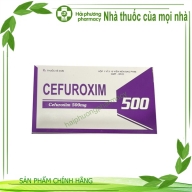 Cefuroxim ( cefuroxim 500 mg ) hộp*1 vỉ*10 viên