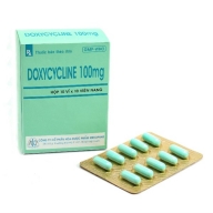 Doxycycline 100mg H*10 vỉ*10viên nang