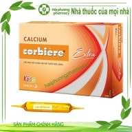 Calcium Corbier extra Trẻ em H*3 vỉ*10 ống*5ml