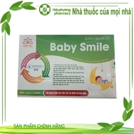 Khăn lau hạ sốt Baby smile Nhất tâm hộp*5 túi*5 khăn