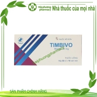 Timbivo ( Bilastin 20 mg) hộp*3 vỉ*10 viên