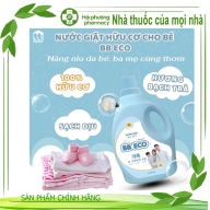 Nước giặt cho bé BB Eco hương bạch trà ( xanh dương) can * 3 kg