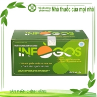 Infogos, bổ sung chất xơ và hỗ trợ làm giảm nguy cơ táo bón hộp * 30 gói *3g