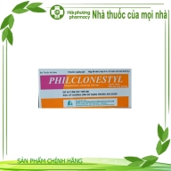 Philclonestyl ( clorphenesin carbamat 125 mg ) hộp*5 vỉ*10 viên
